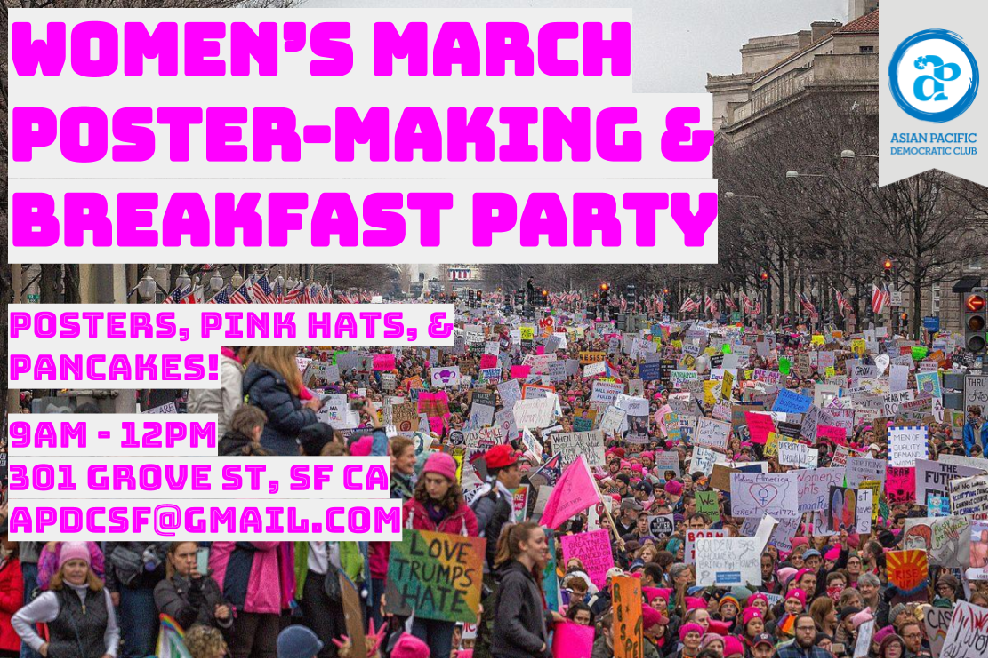 Women’s March Poster-Making & Breakfast Party!