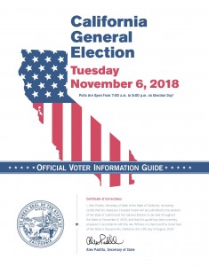 California Voter Information Pamphlet