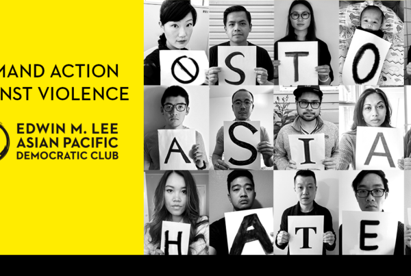 Demand Action Against Violence Stop Asian Hate