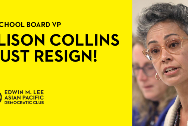 Alison Collins Must Resign!